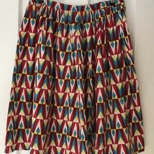 Harlequin Tiki skirt